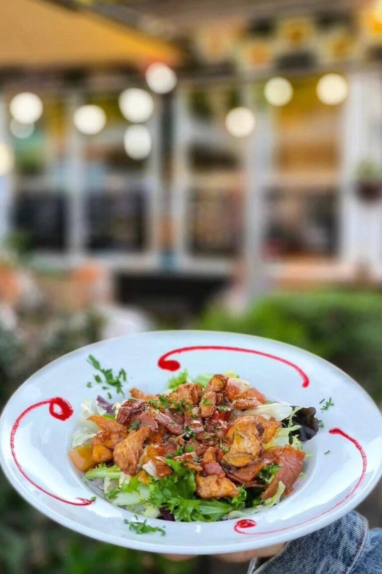 ensalada con bacon